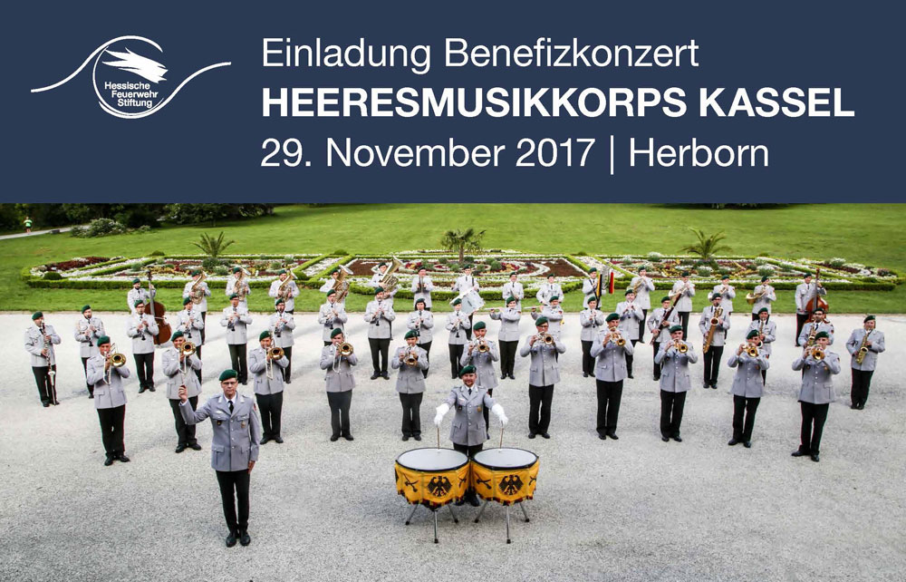 Benefizkonzert des Heeresmusikkorps Kassel