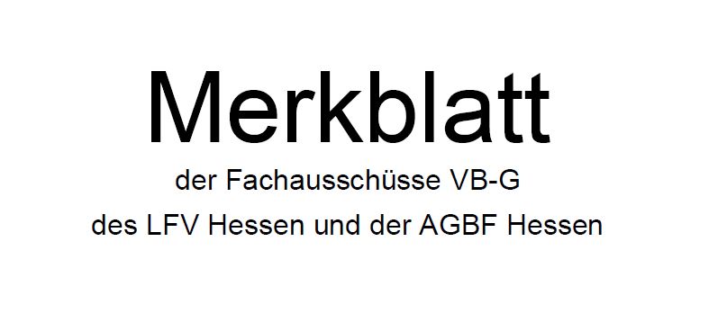 Merkblatt